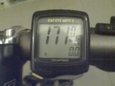 171 km/h on bicycle